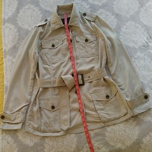 Light fashion trench jacket